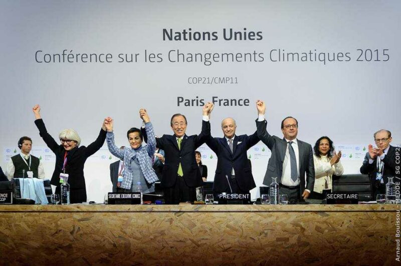 Líderes de la política mundial celebran el acuerdo de París