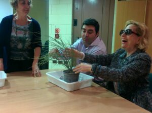 Participantes en el taller de Agronomía Accesible que organiza la EEZ-CSIC.