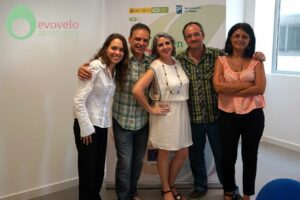 De izquierda a derecha, Mayte Hernández, Gonzalo Chomón, María del Mar Izquierdo, David Tomé y Maricarmen Blanco.