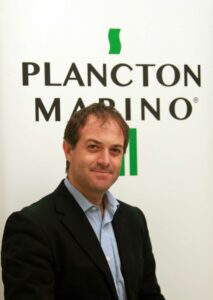 El director gerente de Fitoplacton Marino, Carlos Unamunzaga.