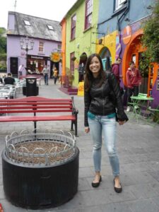 Cristina Torres en Cork (Irlanda).