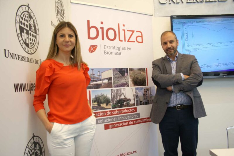 Isabel Cano y José Antonio La Cal, socios de 'Bioliza' / Fuente: Universidad de Jaén.