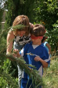 Uno de las visitas adaptadas y talleres para escolares que organiza el Jardín Botánico-Histórico ‘La Concepción’ de Málaga.