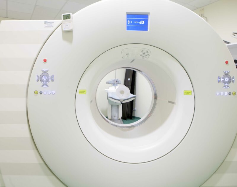 Imagen de un escáner PET/CT.