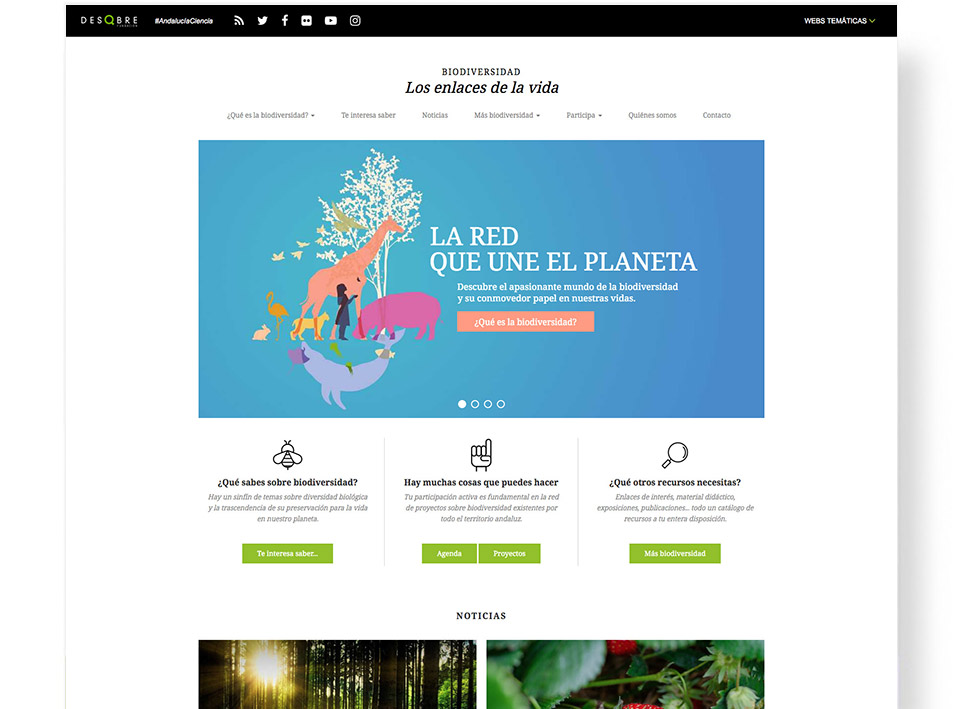 Captura web de Biodiversidad: Los Enlaces de la Vida