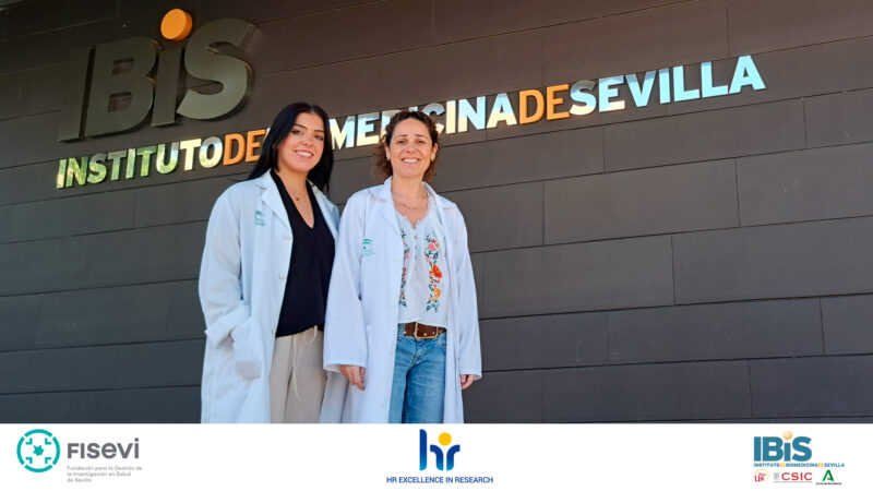 (De izquierda a derecha) Las investigadoras Lucía Ceballos Romero y María Eugenia Pachón Ibáñez, autoras del estudio. | Unidad de Comunicación y Divulgación IBiS-FISEVI